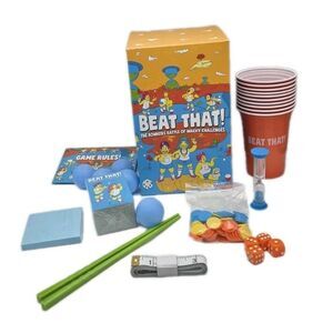 Beat That! The Bonkers Battle Of Wacky Challenges Family Party Fun Game Complete